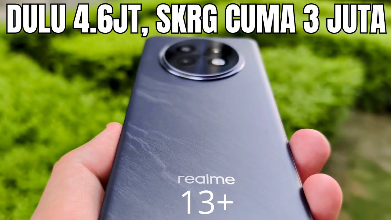 DIMENSITY 7300 TERMURAH!! UNBOXING REALME 13+ 5G DI TAHUN 2025 | REALME UI 6.0, GAMING, CAMERA TEST