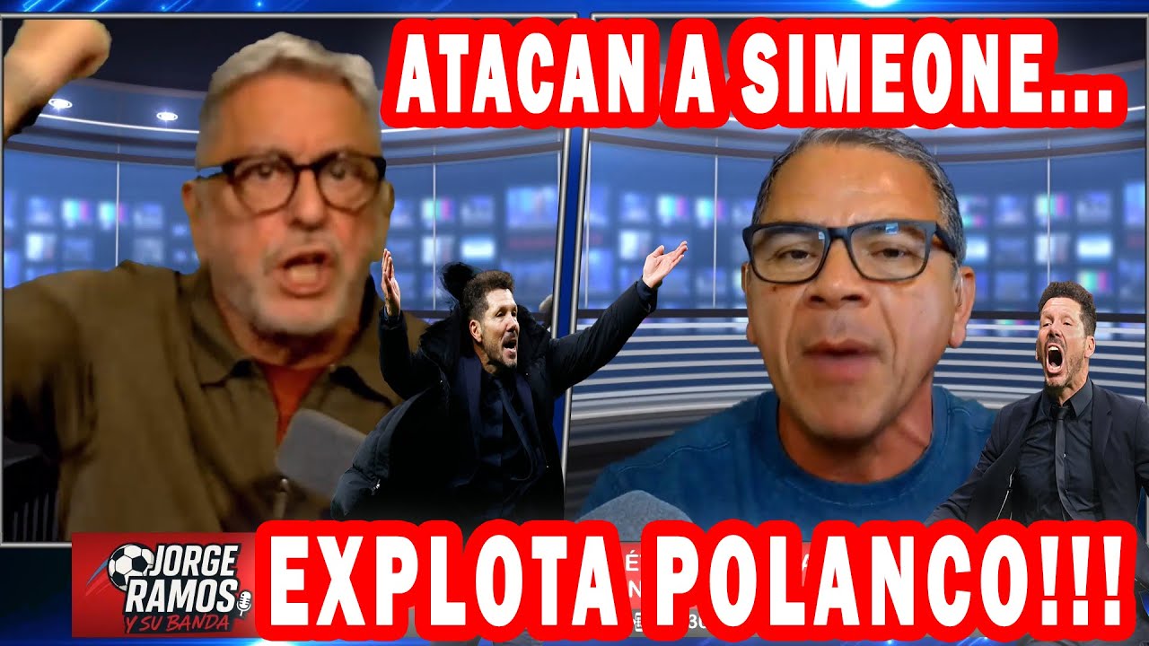 🥊Se armó la guerra: Ramos y Mayorga revientan al Cholo… y Polanco sale al rescate del Atlético💥