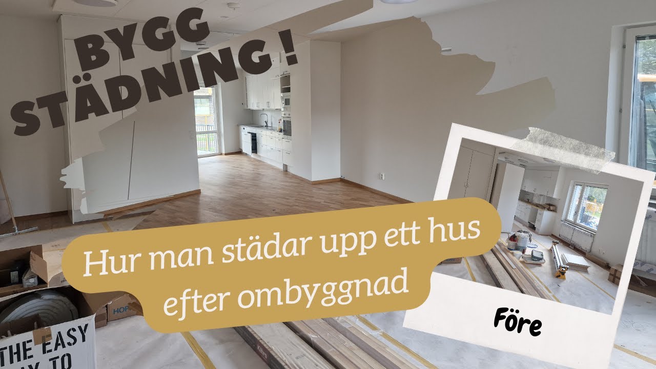 Byggstädning i Aktion | Byggstädning i Göteborgs