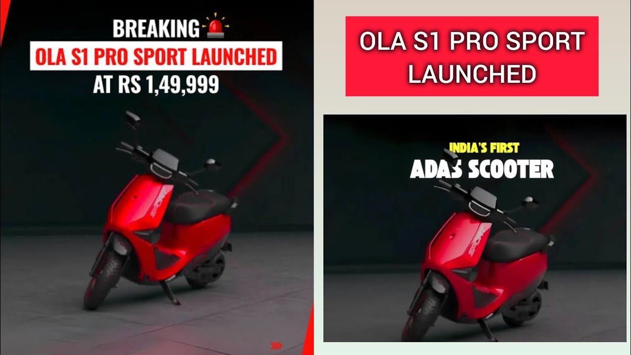 Ola S1 Pro Sports | Ola S1 Pro Sports 2025 | Ola S1 Pro Sport Price | Ola new Electric Scooty Launch