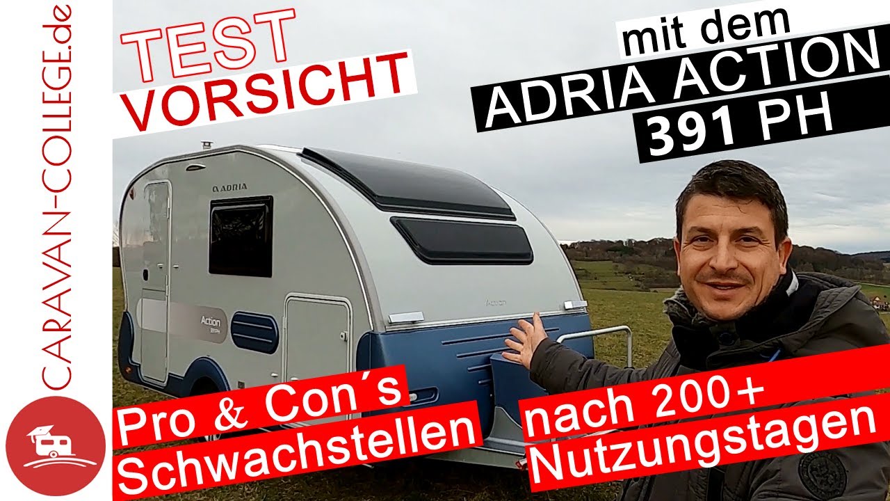 ADRIA ACTION 391 PH  im Test I CARAVAN-COLLEGE