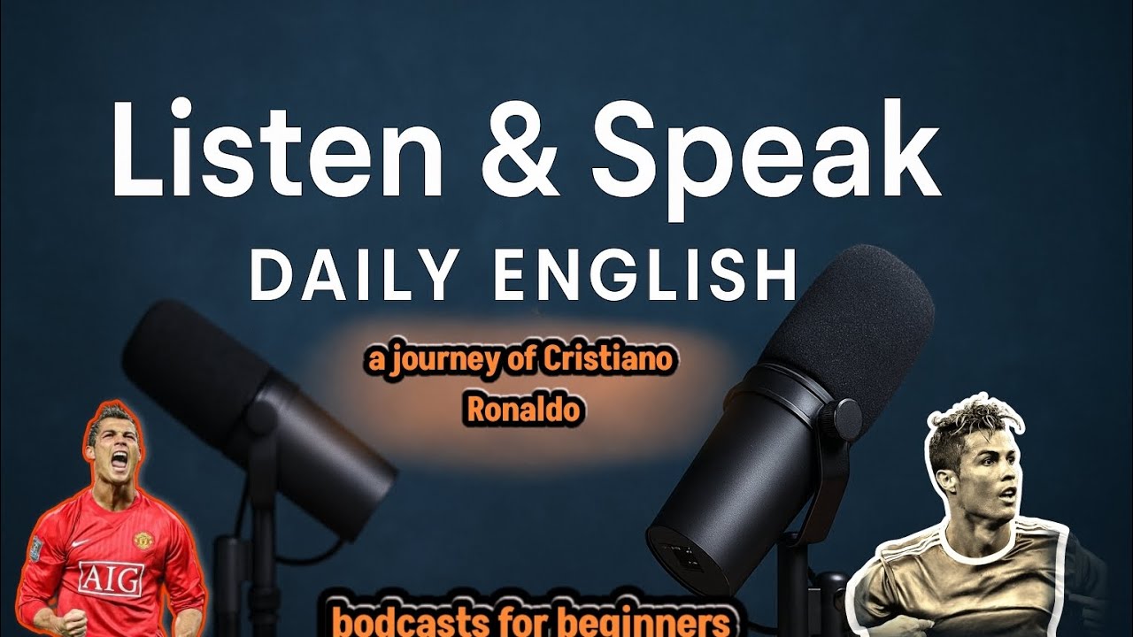 ⚽ From Nothing to Legend | Learn English Through Story | Cristiano Ronaldo&rsquo;s Journey to Greatness