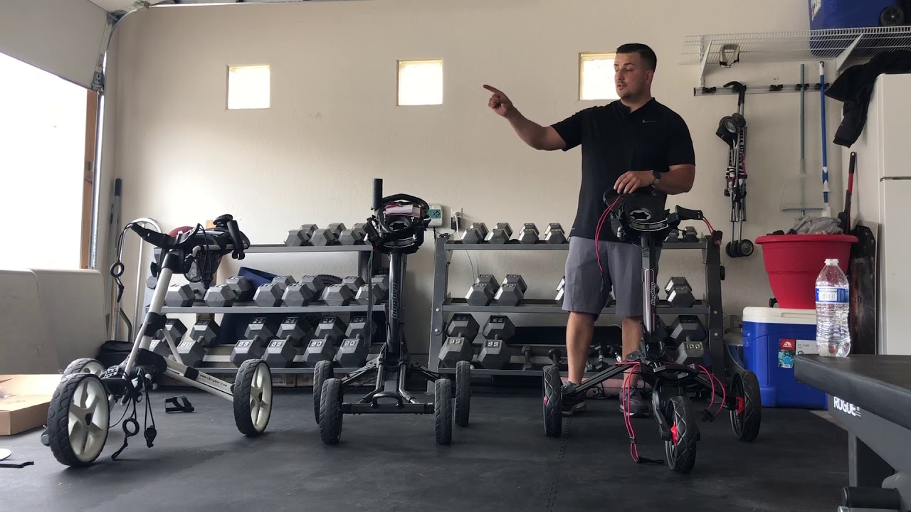 Bag Boy Nitron vs Clicgear 3.5+ vs Bag Boy Quad XL
