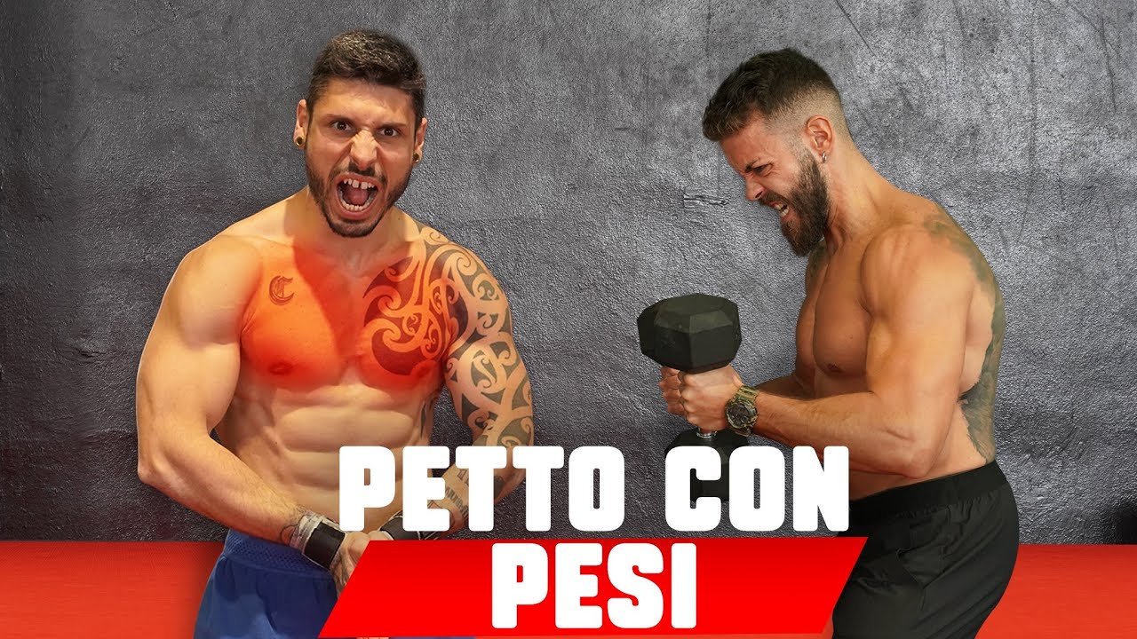 PETTO ENORME IN 10 MINUTI - PESI E CORPO LIBERO