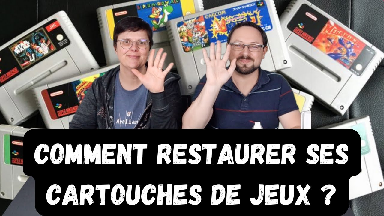 TUTO : Comment restaurer ses cartouches de jeux?