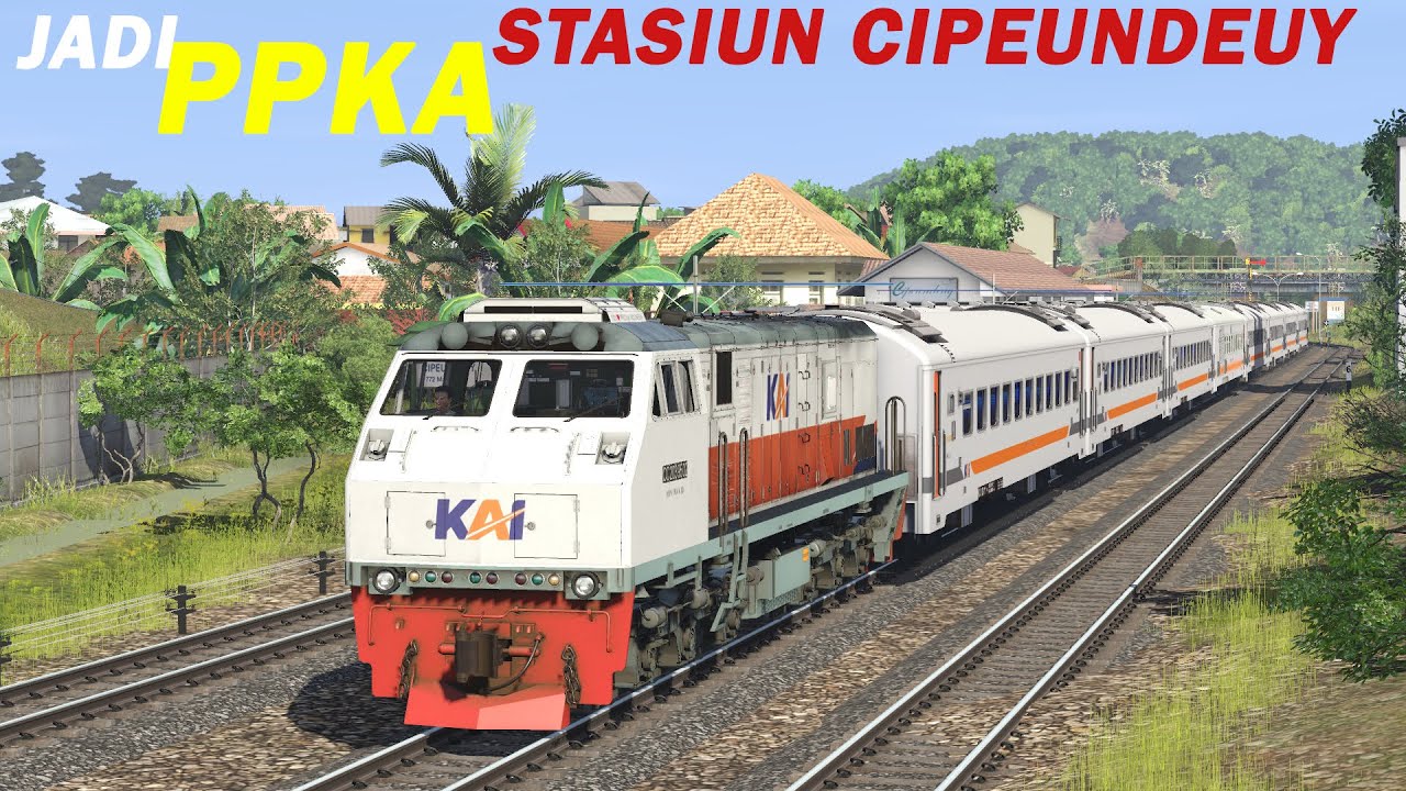 Jadi PPKA Stasiun Cipeundeuy | Sinyal Mekanik Ges | Trainz Simulator Indonesia