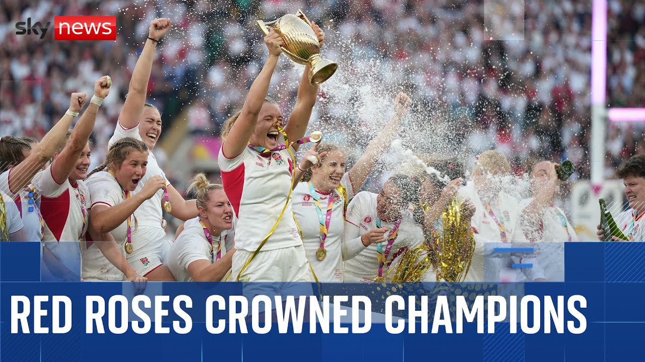 England's Women's Rugby World Cup 'mission accomplished' as Red Roses win final