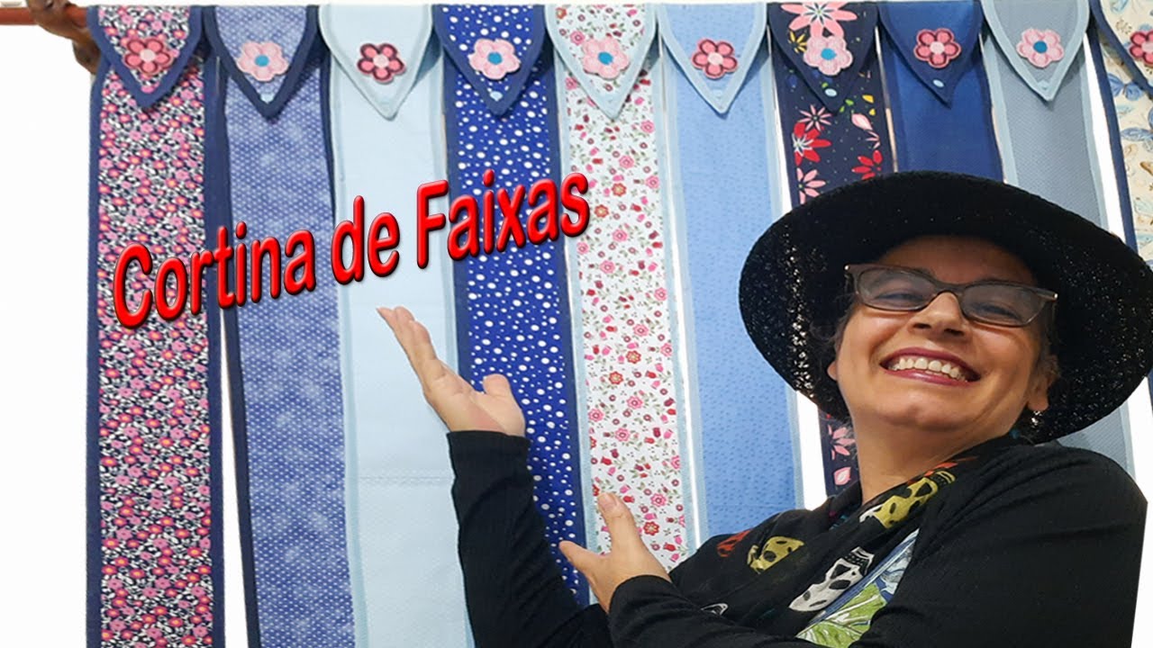 Como fazer uma cortina de faixas rápida, fácil e com custo baixo