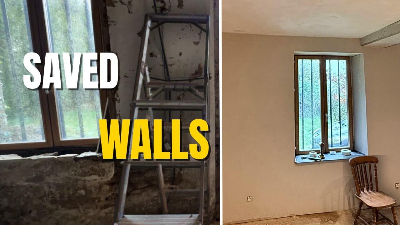 Plastering the Farmhouse Kitchen – The Change Is Visible