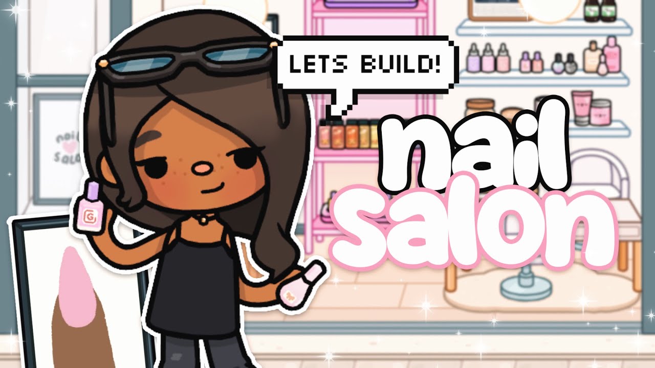 Building My DREAM NAIL SALON! 💅🏽 | with voice 🔈 | Toca Life World Roleplay