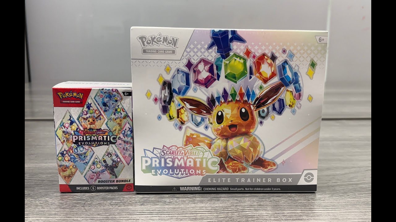 Prismatic Evolutions + Booster Bundle Opening