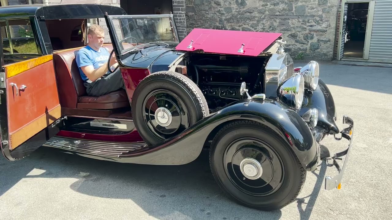 1936 Rolls-Royce 25/30 Barker “Owen” Sedanca De Ville GUL41 walkaround