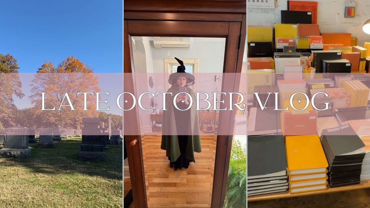 Late October Vlog | No Kings, Only Witches