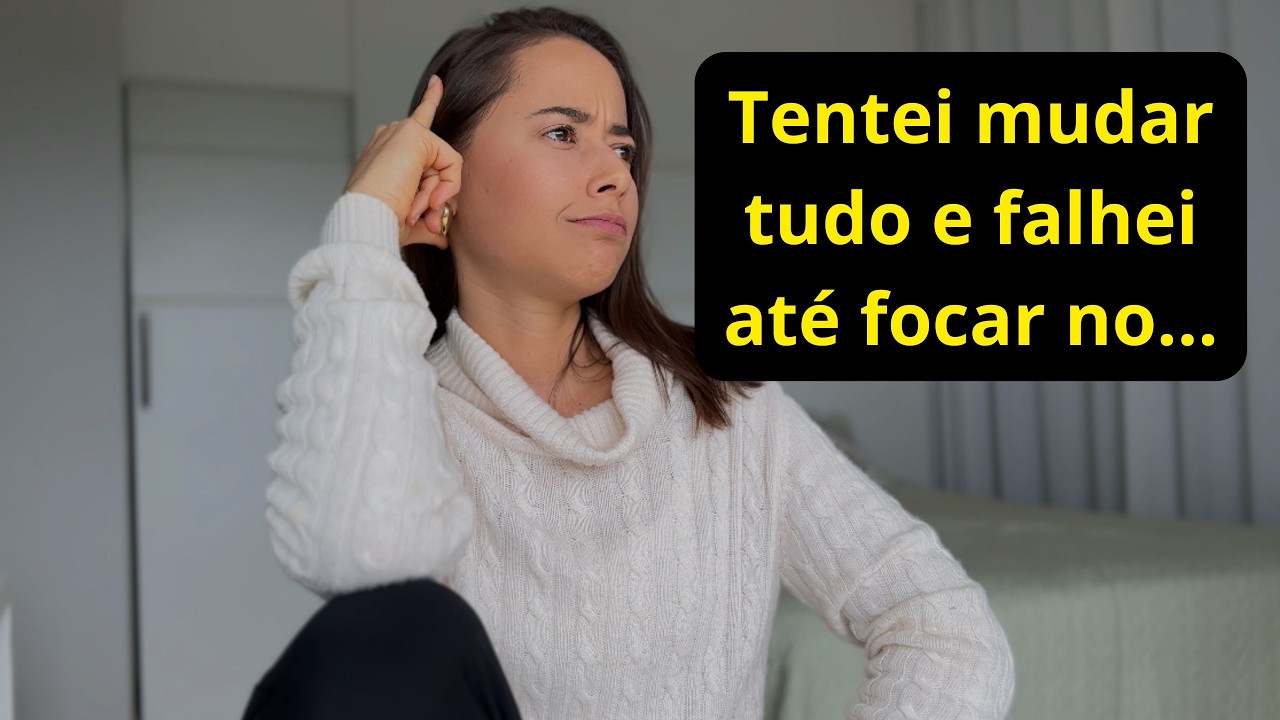 O Verdadeiro Começo de uma ROTINA SAUDÁVEL (que ninguém fala) - como fiz isso com Depressão e TDAH