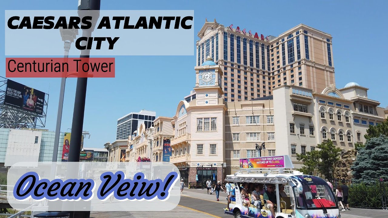 Обзор зала казино Caesars Atlantic City