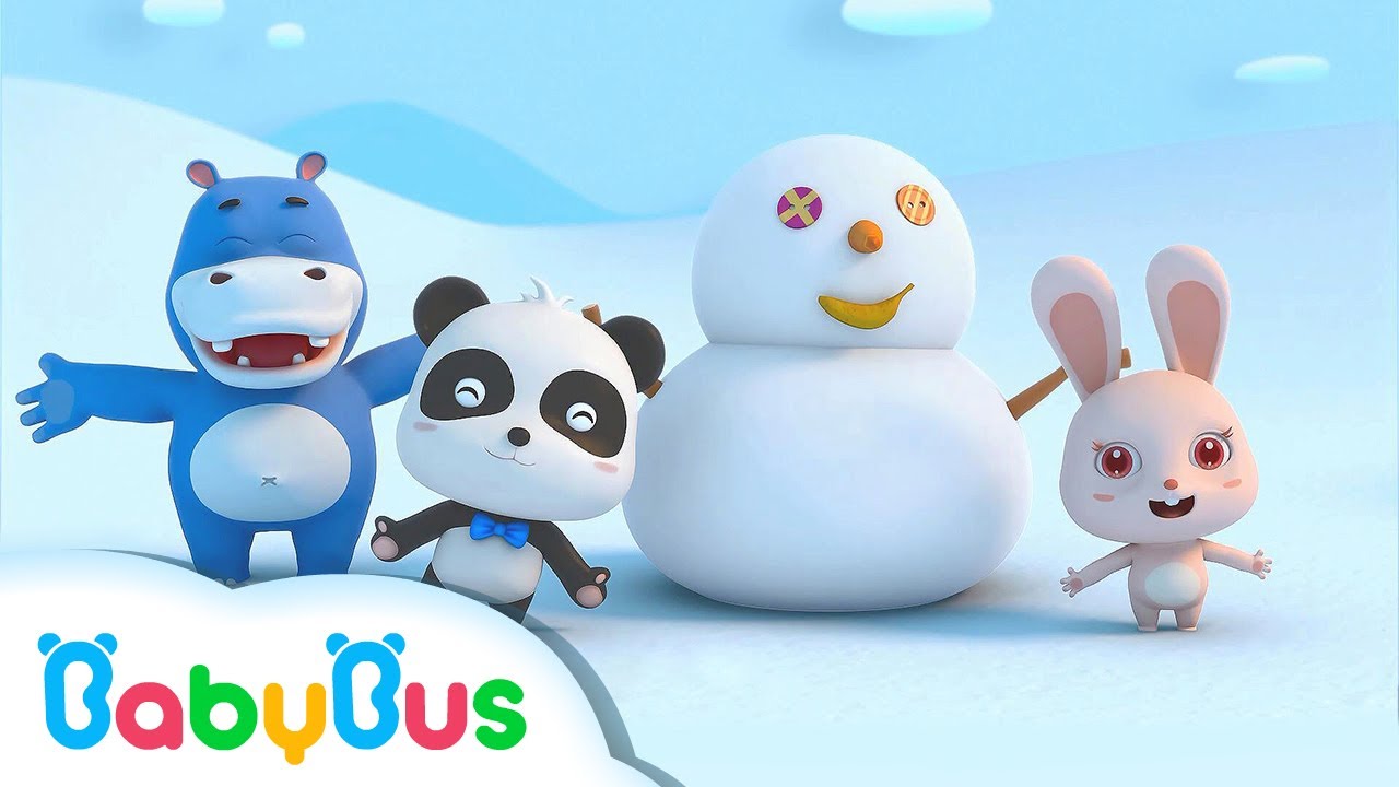 ❤ Snowman Adventure | Animation For Babies | BabyBus