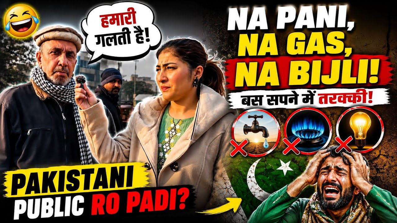 Pakistani Public Funny Reactions on India 😂 | Pakistan Ki Public Ne Kahi Mazedar Baatein
