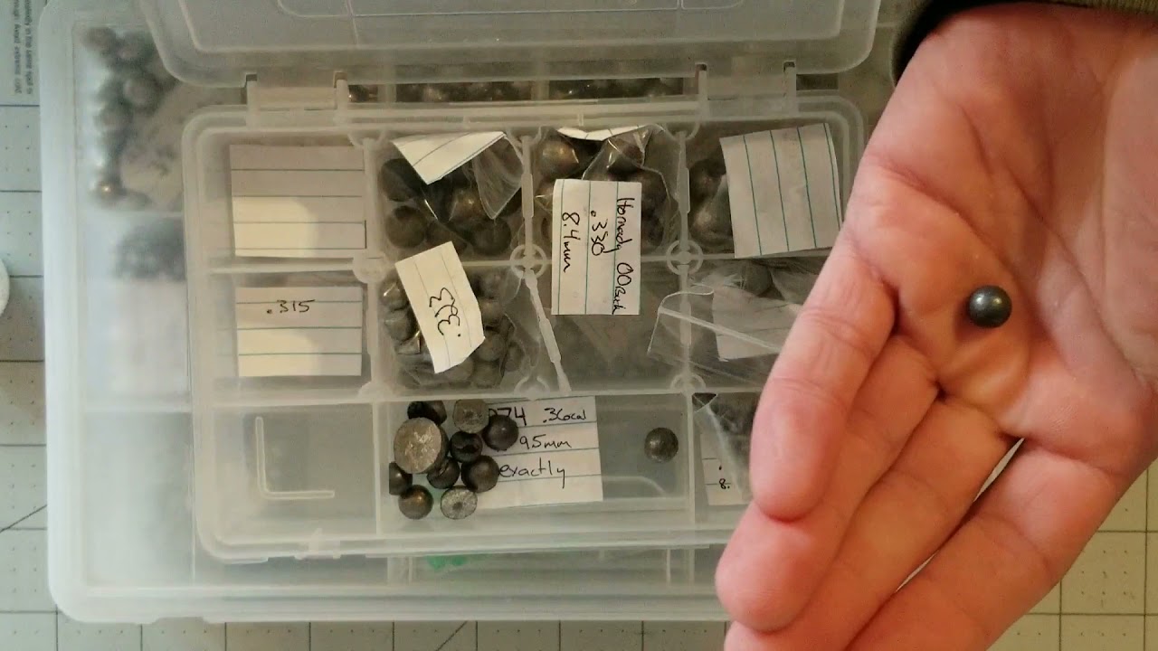 Various Slingshot Ammo types