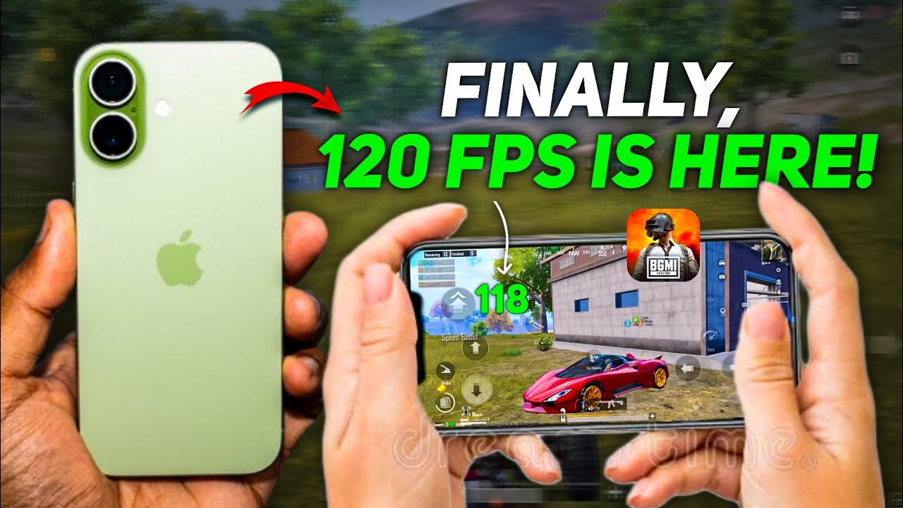 Finally, 120 FPS in iPhone 17 after PUBG 4.2 Update | Bgmi 120 fps? | iPhone 17 120 fps Bgmi