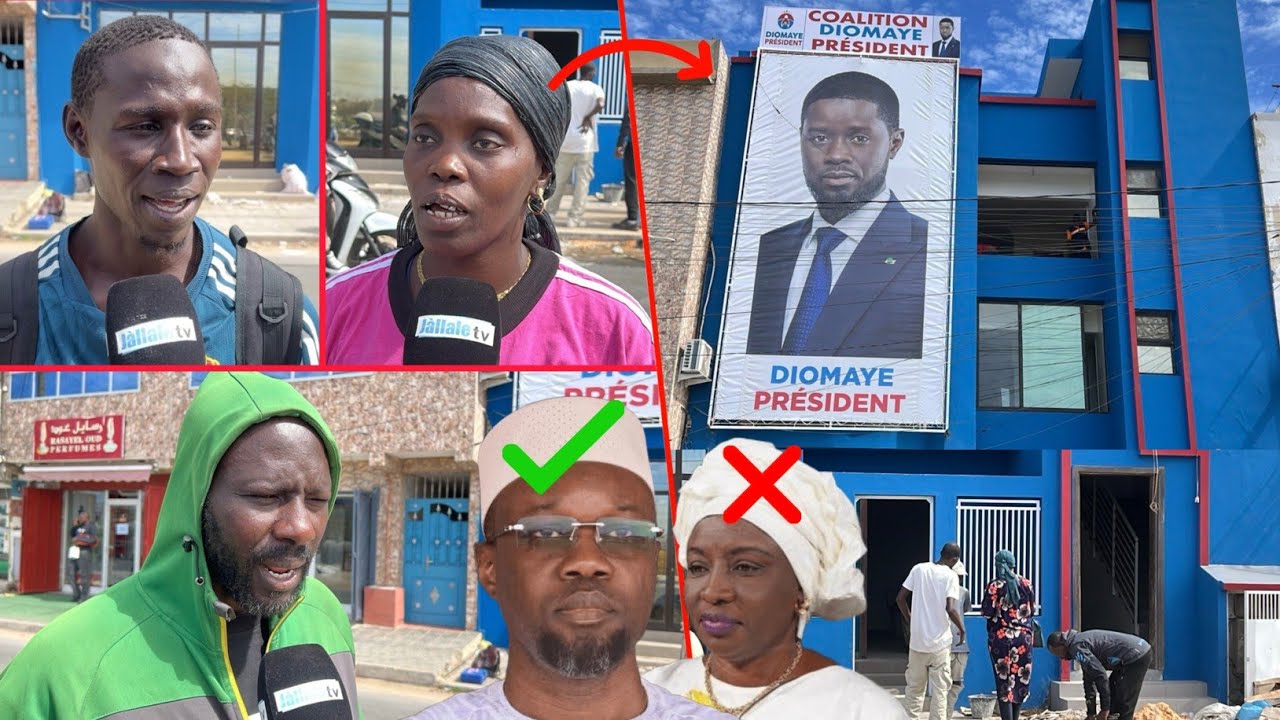 « Diomaye dafañu trahir… » : réactions musclées des Sénégalais devant le siège « Diomaye Président »