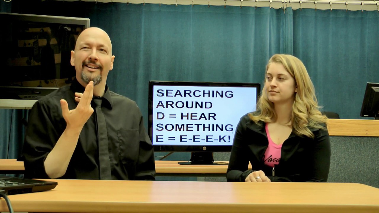 Captioned: ASL Classifiers (Depictive Signing) ABC Story: 