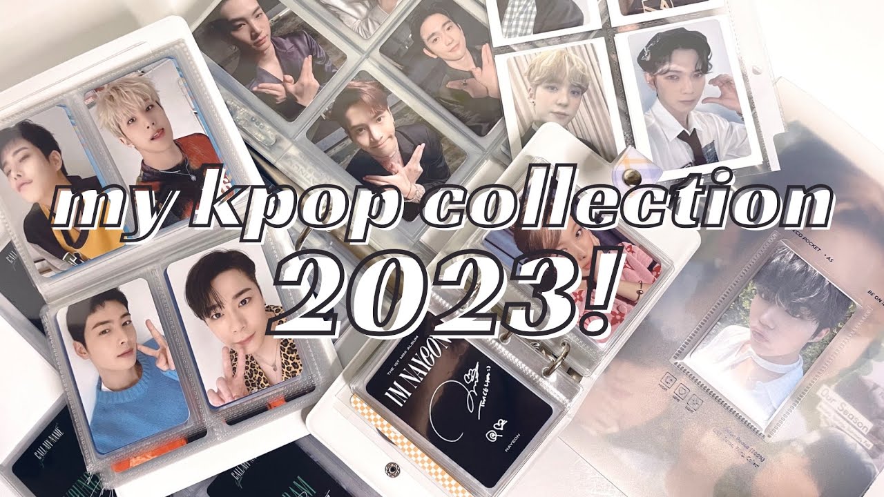 ♡ my (super late) kpop collection 2023!!