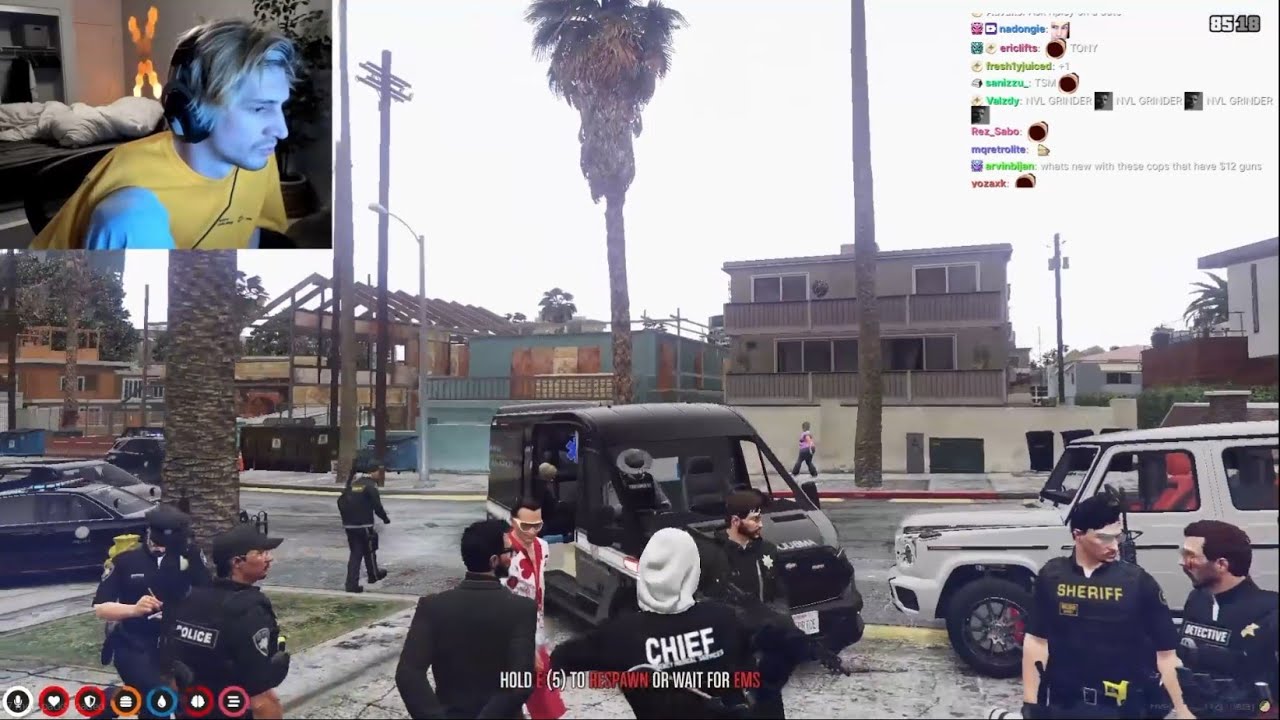 Tony Dresses Like a Local and Steals their G Wagon VIN Scratch Car from the Police (Multi POVs)