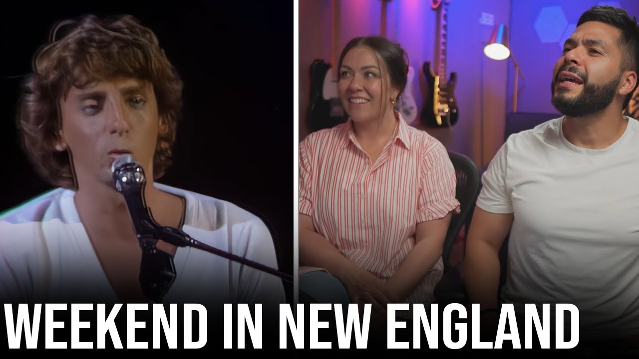 Our first time sitting and listening to Barry Manilow - Weekend In New England Live (Reaction!)