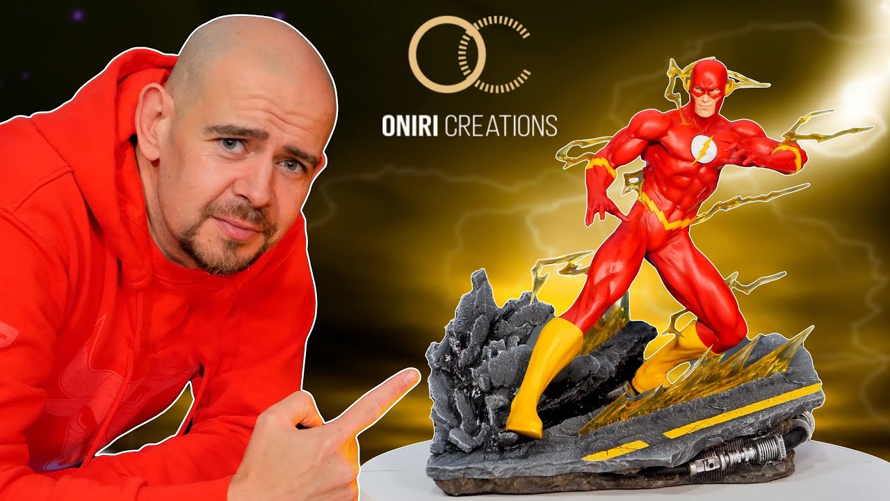 INCROYABLE FLASH Par Oniri Creations ! Découverte Du Prototype en Vidéo ! 1/6 Collectible Jim Lee