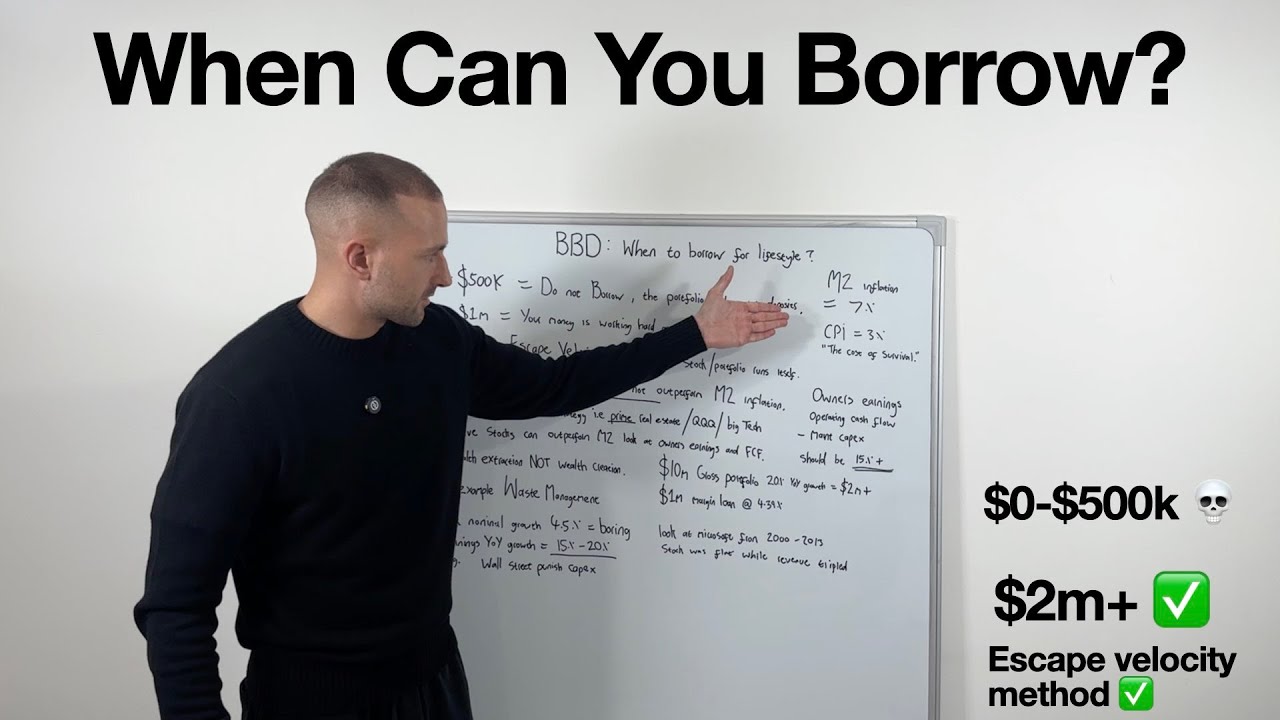 Buy Borrow Die: When Can You Borrow For Lifestyle?
