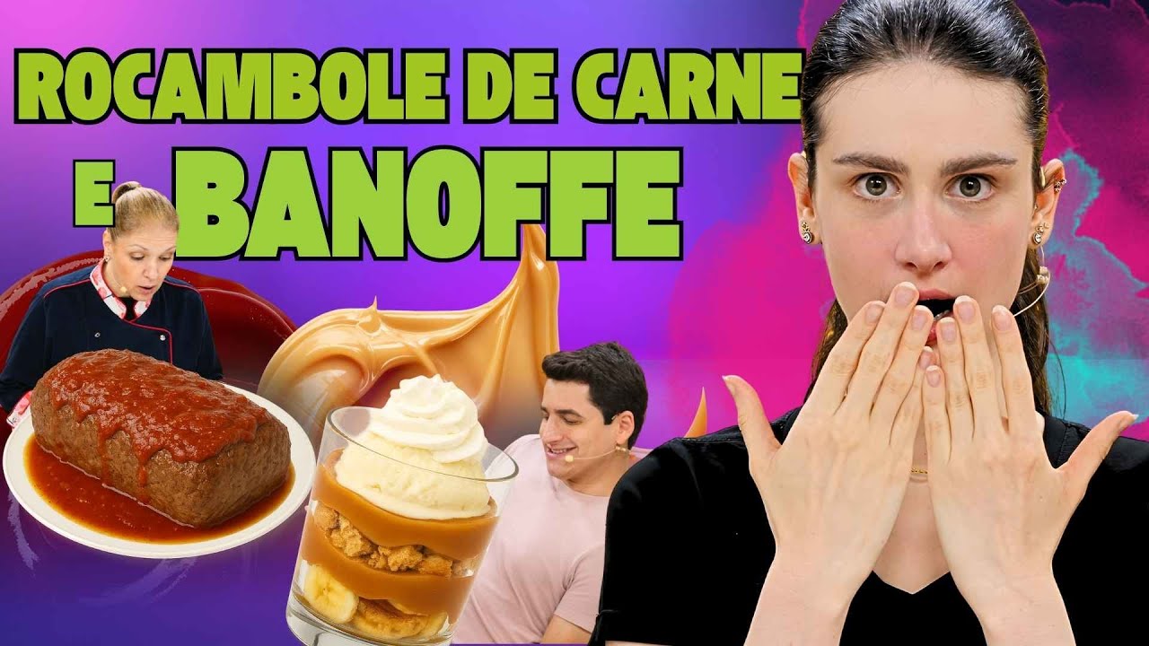 ROCAMBOLE DE CARNE NO MICRO-ONDAS E BANOFFEE DE FRIGIDEIRA FÁCIL E RÁPIDO | Programa da Laura