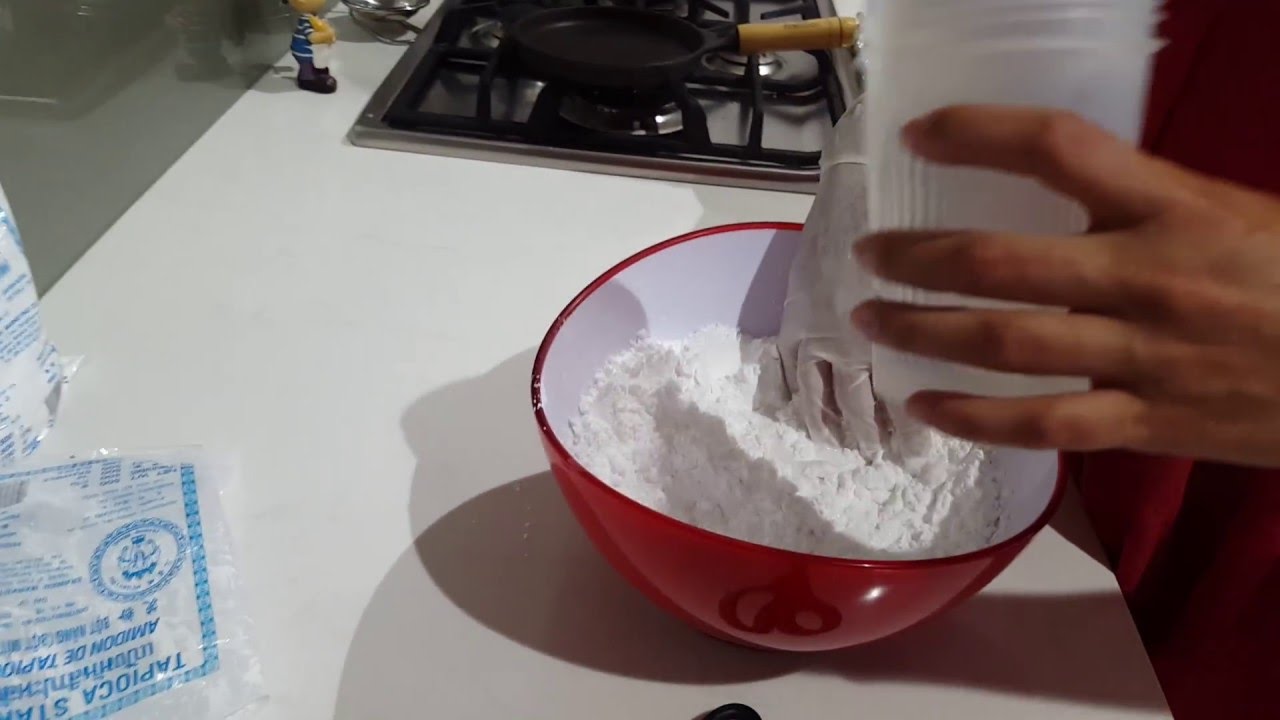 Como hidratar a massa da tapioca