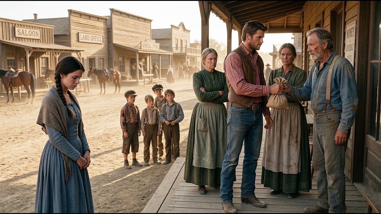 Her Own Family Sold Her For Being Barren — The Widowed Rancher With 4 Sons Chose Her Anyway