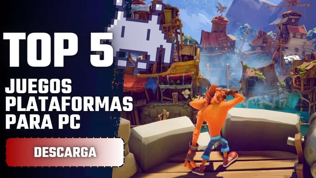 🎮 TOP 5 JUEGOS de PLATAFORMAS para PC 💻