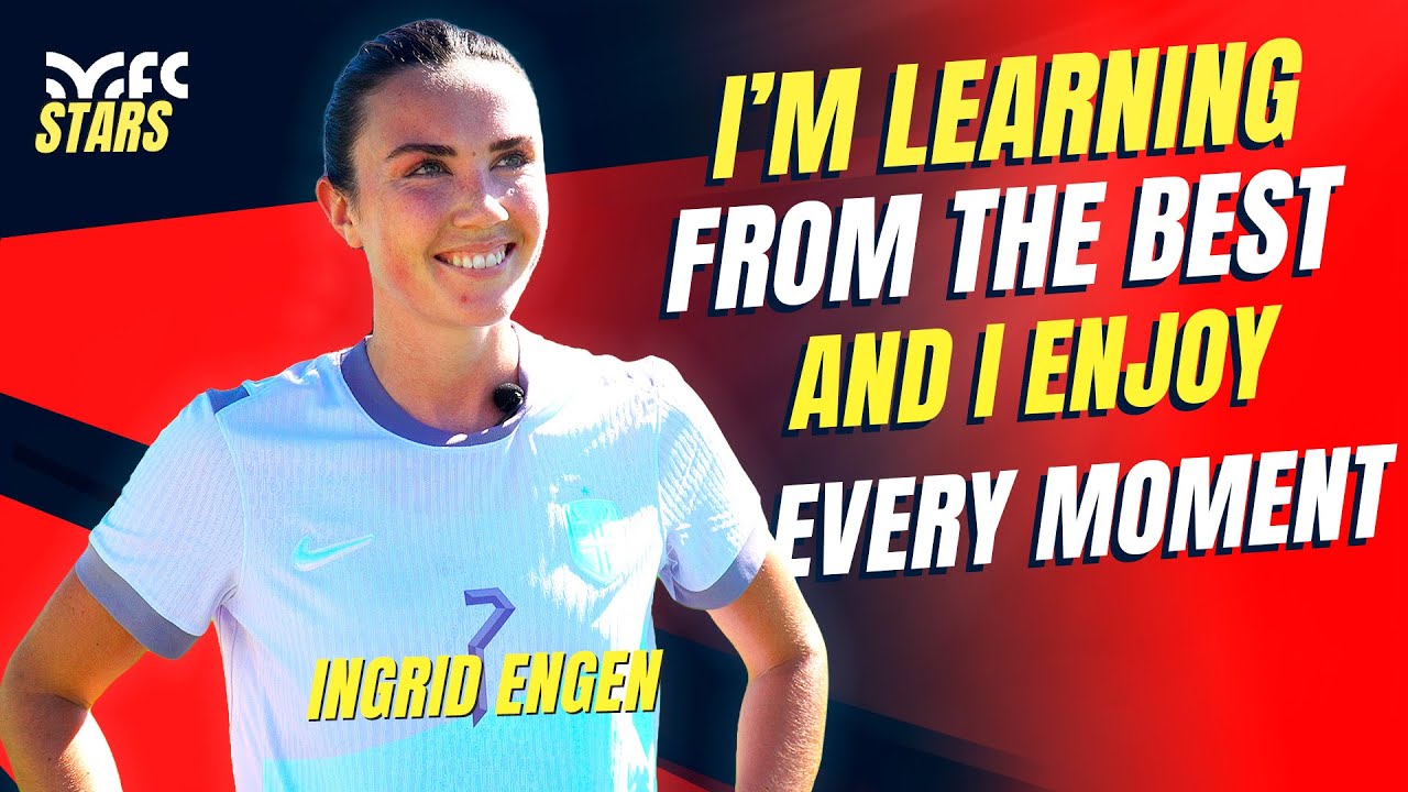 MFC Stars: INGRID ENGEN | Olympique Lyonnais, Barça, Norway, women's football, positioning...