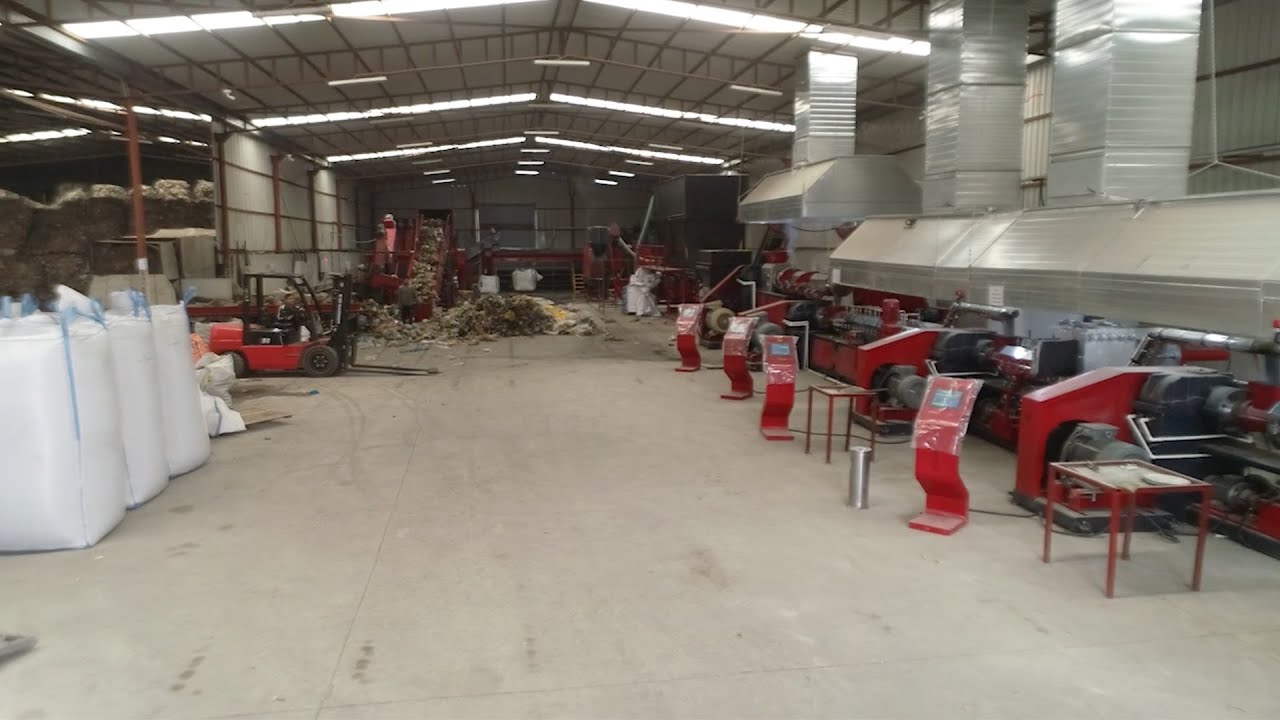 Aglomersiz Tam Otomatik Yıkama ve Granül Hattı-Automatic Washing&Granule Line Without Agglomeration