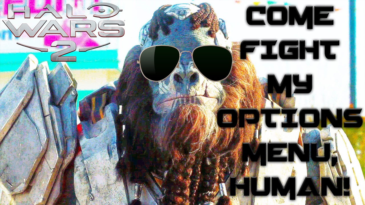 Greyshot117 Loses His MInd to the Halo Wars 2 Options Menu