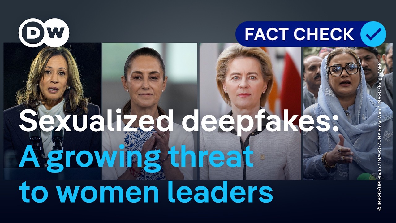 Fact check: Female politicians as a target for sexualized deepfake content | DW News
