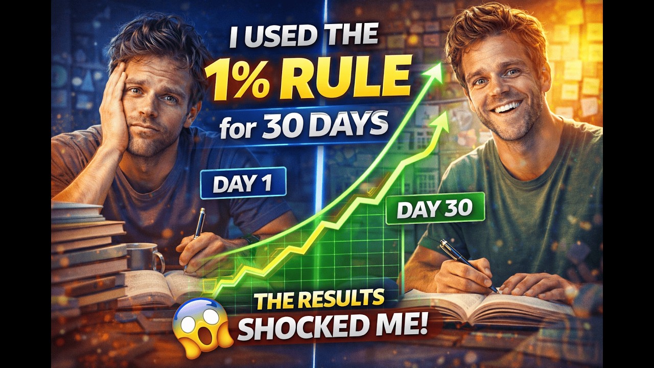 30 Days of 1% Improvement – Before & After Results 📈✨