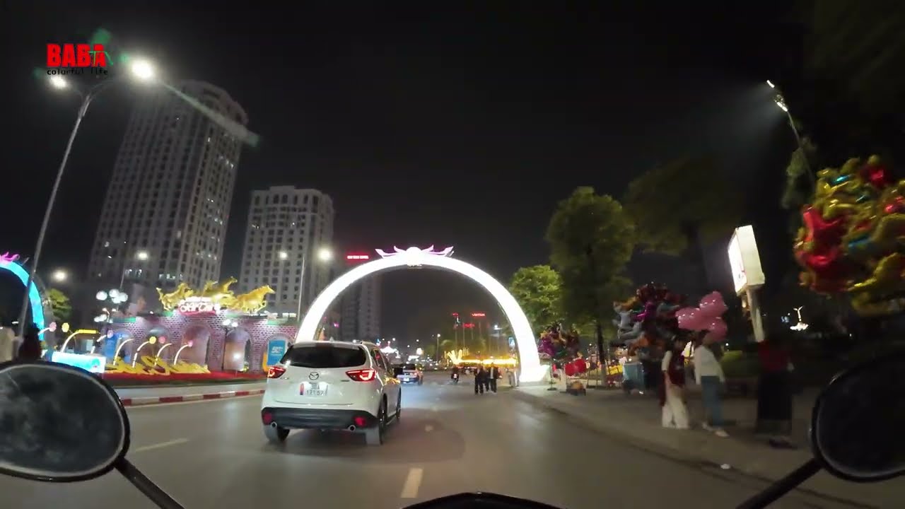 Một vòng quanh đường hoa trung tâm TP. Thái Nguyên