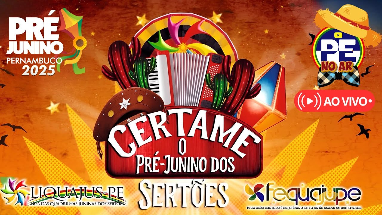 [SÃO JOÃO 2025] CERTAME O PRÉ JUNINO DOS SERTÕES 2025 - AO VIVO DE ARARIPINA  