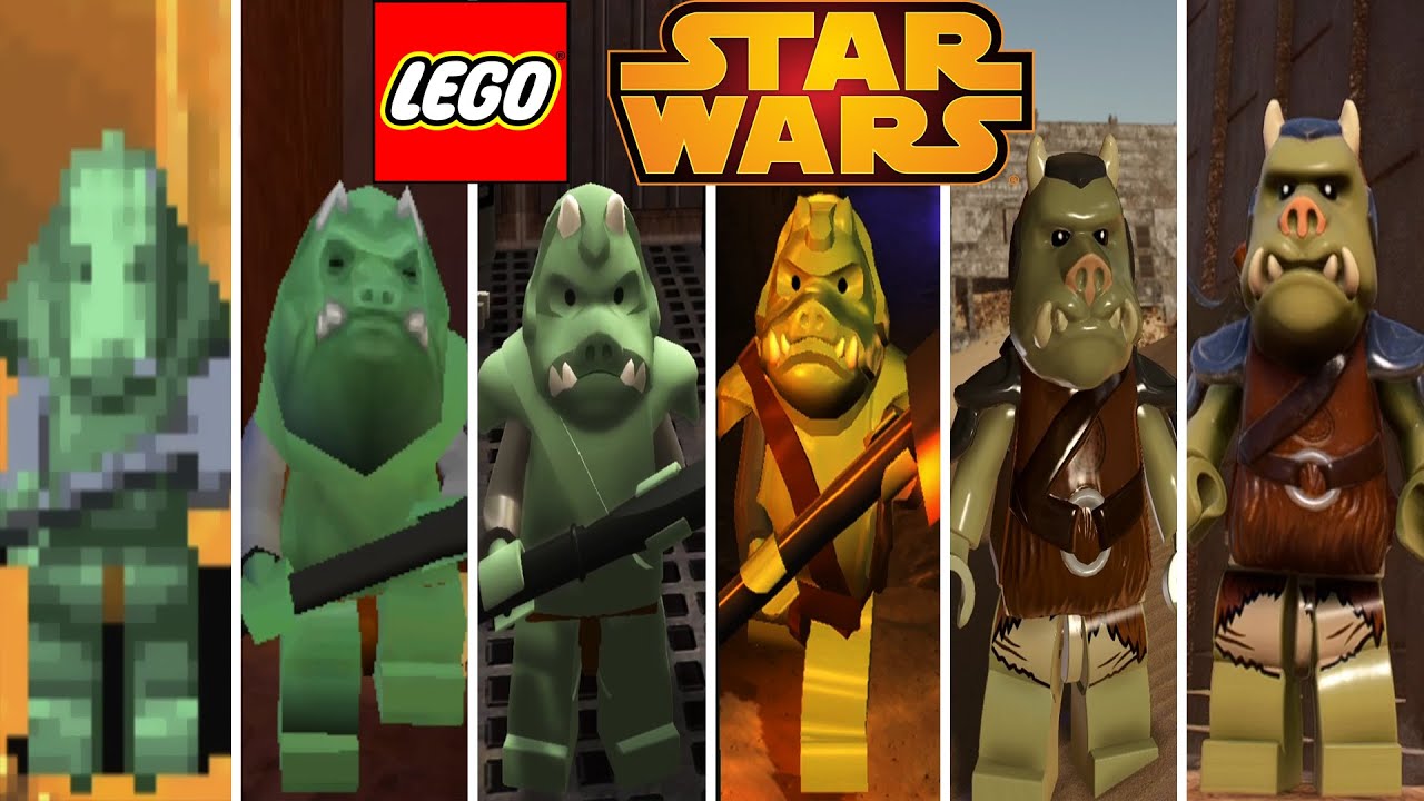 Gamorreans Evolution in LEGO Videogames