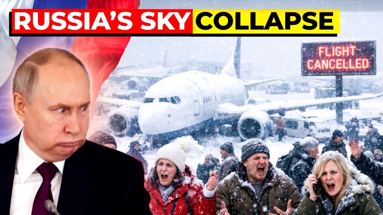 1 MIN AGO: Moscow 4 Airports FROZEN - 50,000 Trapped, $220M Lost in 48hrs | Russia News
