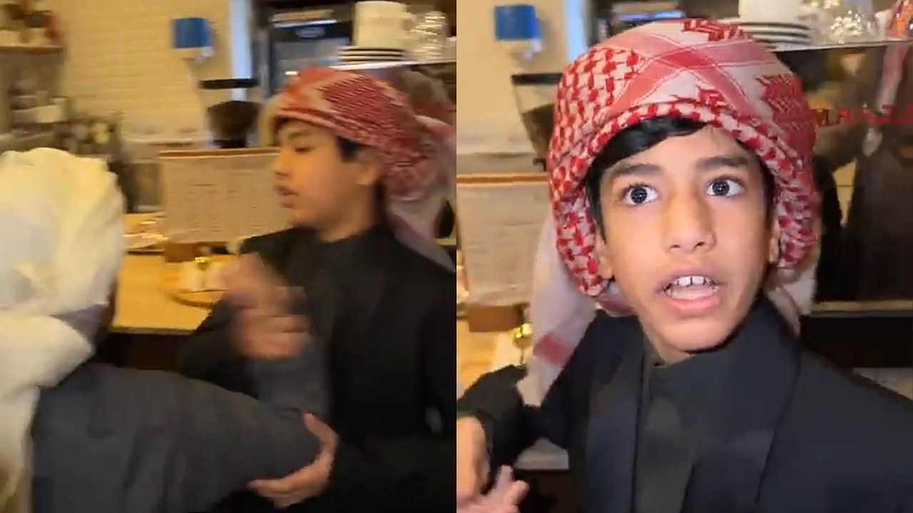 احمد وقزيع تهاوشوا بالمقهى مين يطلب اول 😂😂 #فراج_قزيع_السهلي سنابات فراج قزيع السهلي