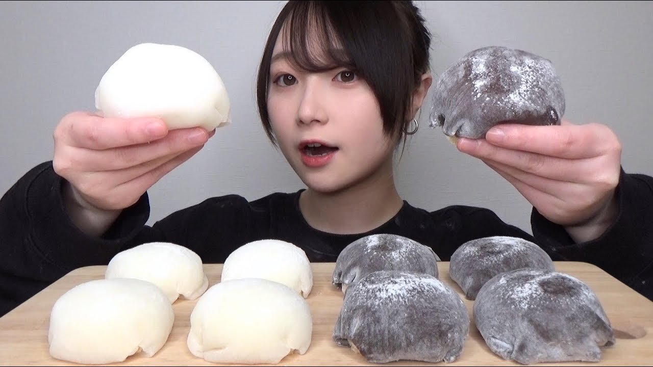 【モッパン】雪苺娘のホワイトとチョコレートを大食いしてみた。