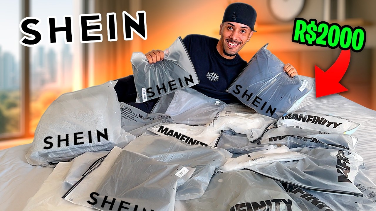 Mega UNBOXING de Produtos da SHEIN! Mais de R$ 2000, Chegou TUDO! 🔥