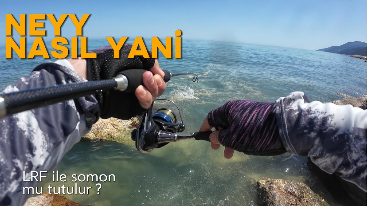 Olmaz öyle şey, LRF silikon ile, somon mu tutulur?