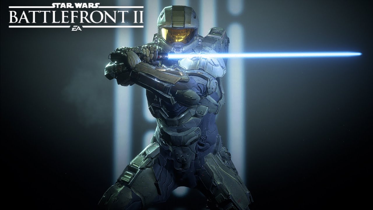Star Wars Battlefront 2 - Master Chief Skin MOD