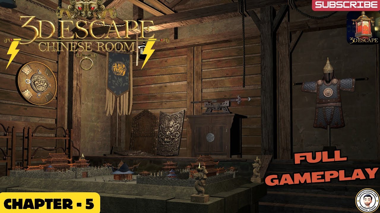 3D Escape Game Chinese Room Chapter 5