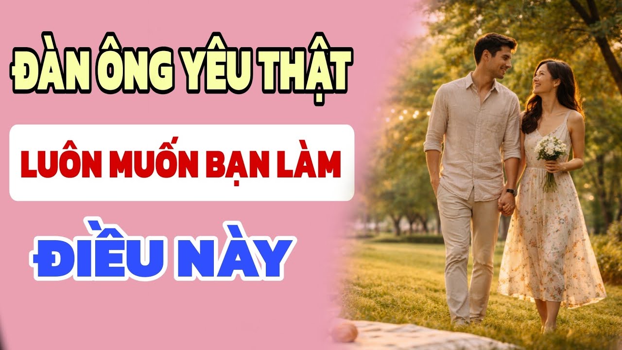 Đàn ông yêu thật luôn muốn bạn làm điều này - Nghe Và Ngẫm